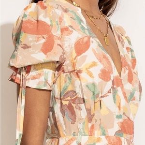 Bohme multicolored midi dress